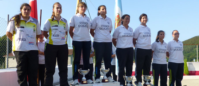 Blanca Riao y Patricia Revuelta, subcampeonas en el Regional de Peas por Parejas