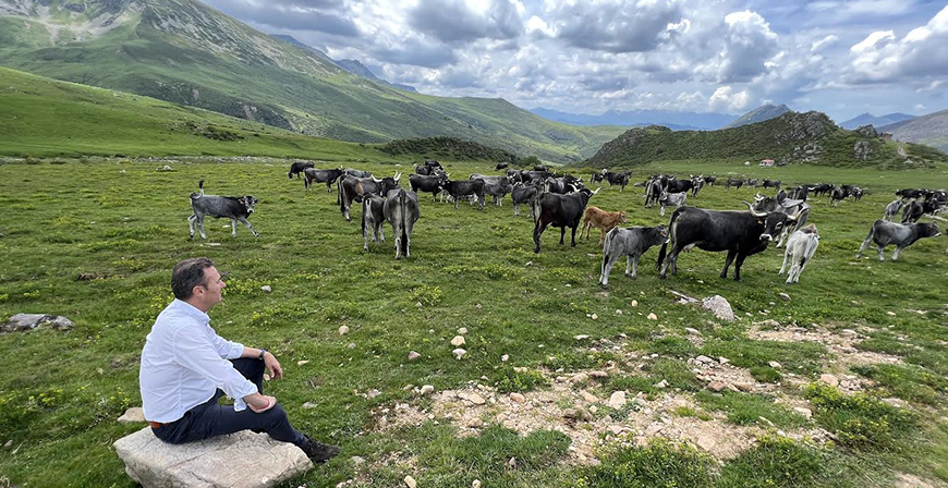 Blanco destaca las mejoras realizadas en las pistas de Sejos y Venta Vieja para dinamizar la Mancomunidad de Campoo-Caburniga