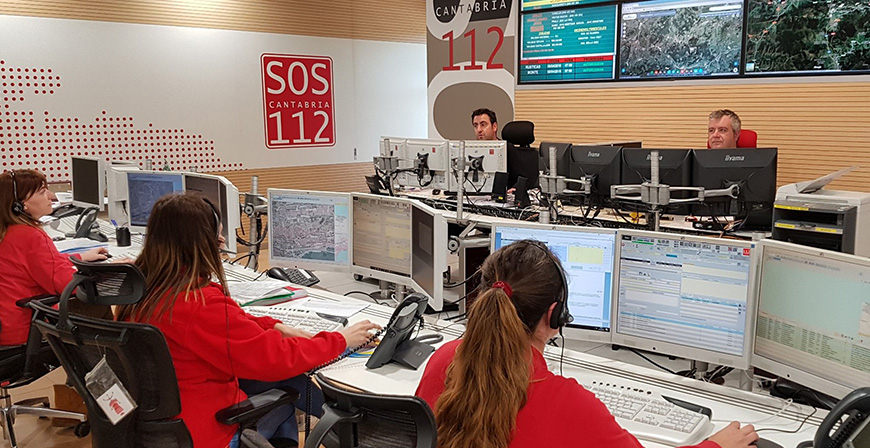 Los bomberos del 112 realizaron 6 intervenciones provocadas por el viento ayer en Reinosa