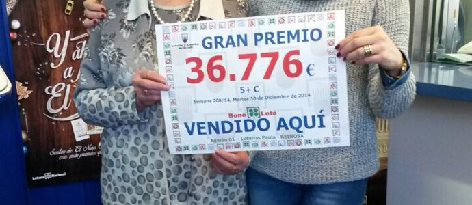 La Bonoloto deja 36.776 euros en Reinosa