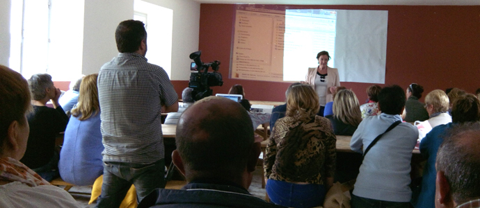 Braosera acogi una conferencia sobre indumentaria medieval