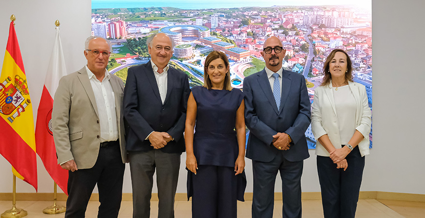 Buruaga presenta el proyecto del Parque de Innovaci�n en Salud para conectar universidad, Valdecilla, centros de investigaci�n y ciudad