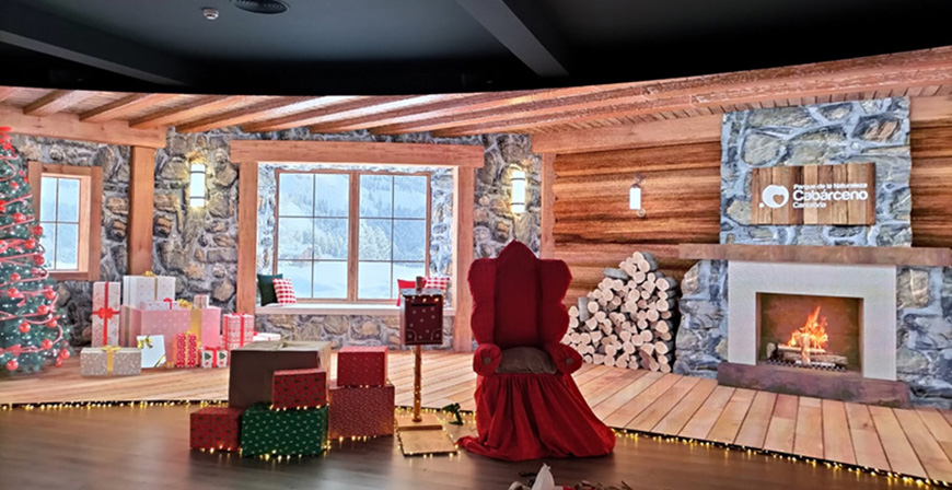 Cabrceno celebra la Navidad con un concurso de postales, espectculos y talleres