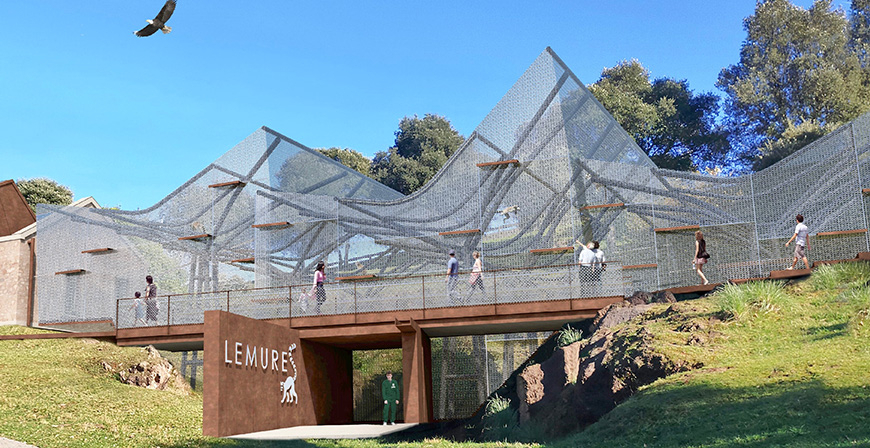 Cabrceno proyecta un nuevo recinto para incorporar lmures