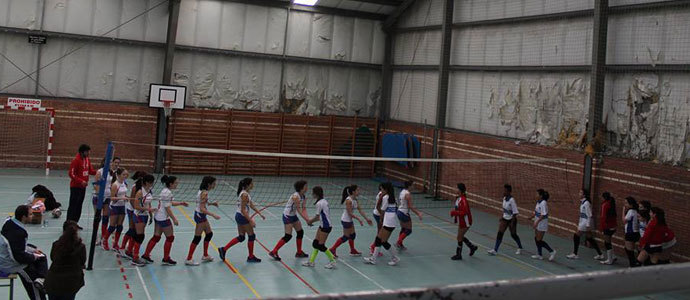 Las cadetes y alevines del CRC Voleibol pierden ante el ESVOL en dos encuentros muy disputados