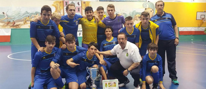Los cadetes de Campoo de Enmedio ganan la Copa Cantabria de Ftbol Sala