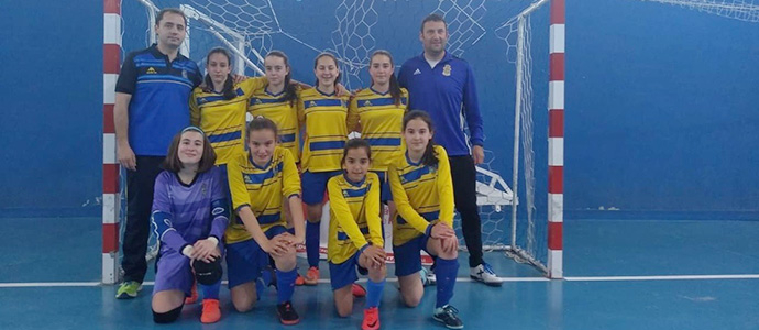 Las cadetes de Enmedio disputarn el Campeonato de Espaa de Ftbol sala