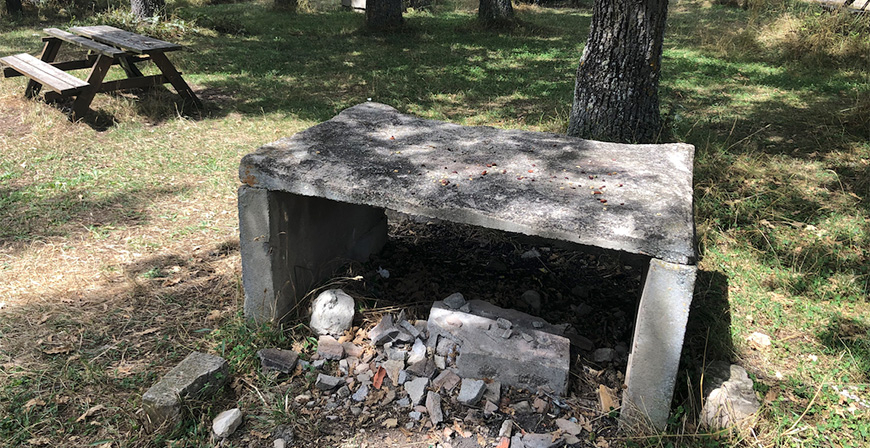 Los Cagigales, entre el olvido y el vandalismo