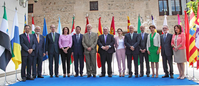 Cagigas particip en la reunin de la Coprepa en Toledo
