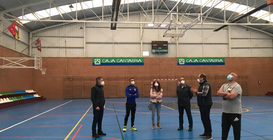 Calefaccin radiante para el polideportivo de Campoo de Enmedio