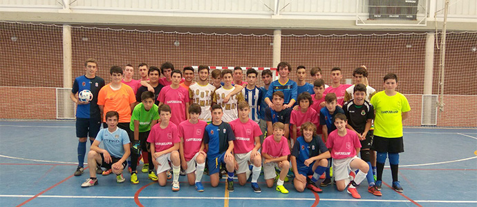 Calentamiento para el Torneo Internacional Villa de Luarca