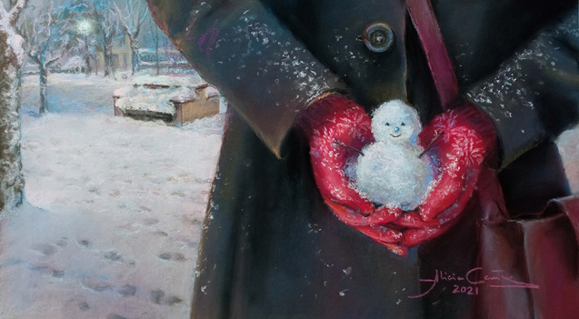 'La calidez de la nieve en Cupido'