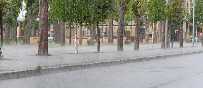 Calor y tormentas