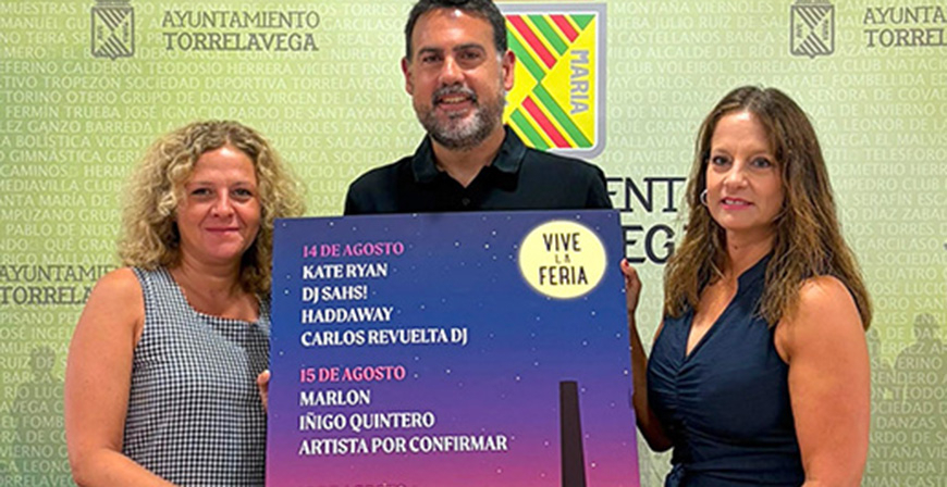 Camela, Kate Ryan, Marlon y Coti actuar�n en el Vive La Feria de Torrelavega