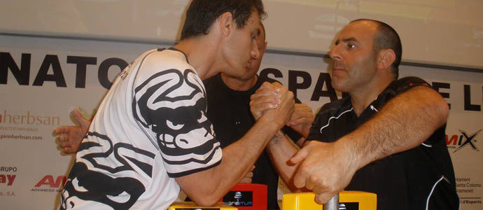 Camilo Vega, Campen de Espaa de Lucha de Brazos