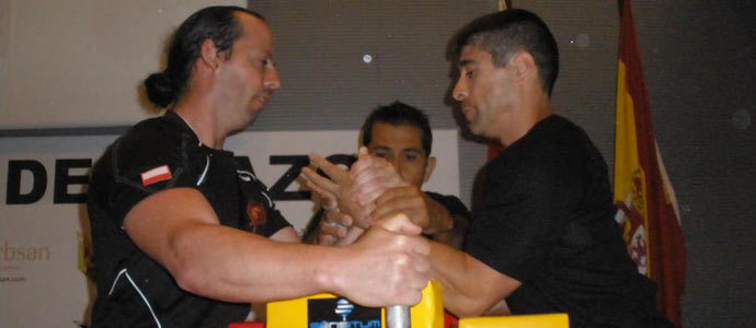 Camilo Vega, Campen de Espaa de Lucha de Brazos
