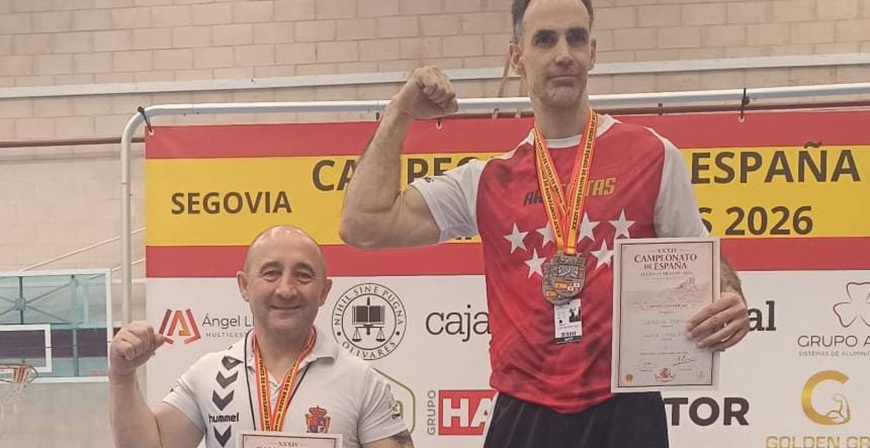 Camilo Vega, plata y bronce en el Nacional de Lucha de Brazos
