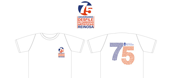 Camisetas para conmemorar el 75 aniversario de las Carrozas