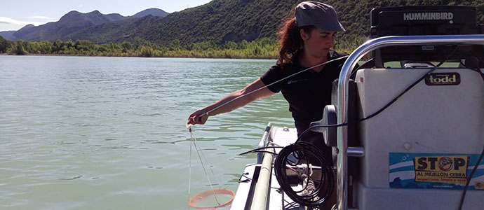 La campaa de control del mejilln cebra en los embalses de la cuenca del Ebro presenta importantes innovaciones tecnolgicas