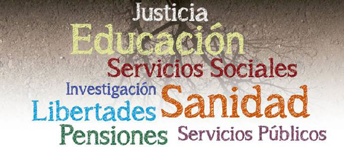 Campaa informativa contra los recortes en el sector pblico