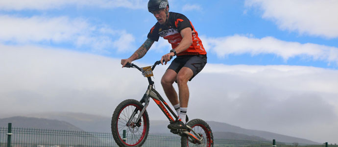 El Campeonato de Espaa de Bike Trial arranc en Reinosa