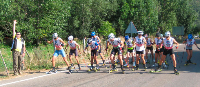 Campoo acoger este sbado el Campeonato de Espaa de Rollerski