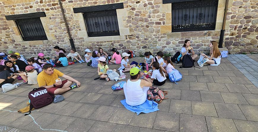 Campoo acogi su primer encuentro de catequesis del movimiento Jnior de Santander
