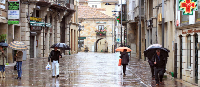 Campoo, en alerta amarilla por lluvia