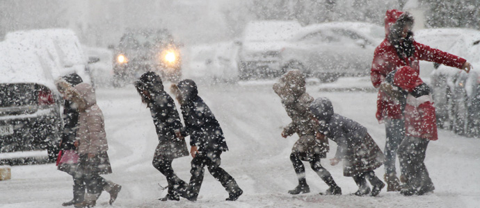 Campoo, en alerta amarilla por nieve