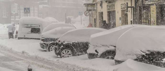 Campoo, en alerta amarilla por nieve