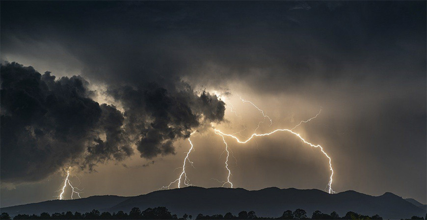 Campoo, en aviso naranja y amarillo por tormentas y lluvia