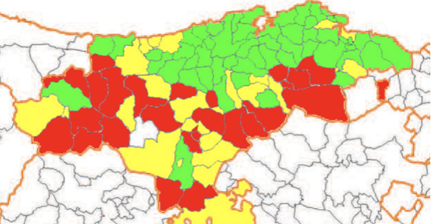 Campoo despoblado (II). Envejecimiento y variación poblacional 