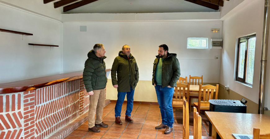 Campoo de Enmedio acondiciona el centro social de Horna de Ebro