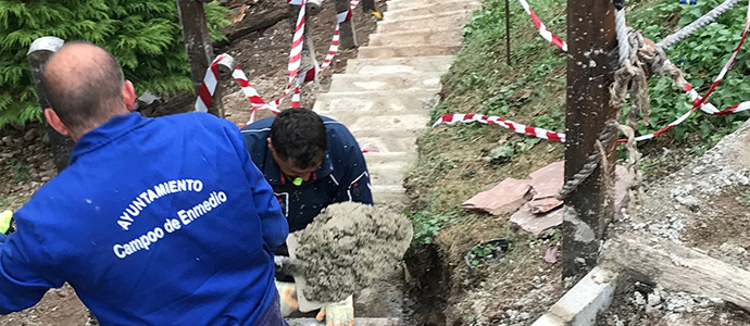 Campoo de Enmedio mejora los accesos al Jardn Botnico