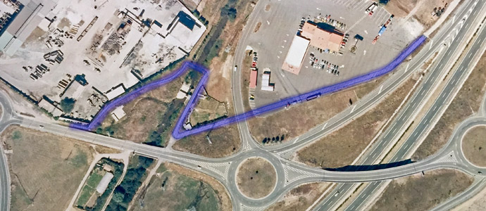 Campoo de Enmedio proyecta la unin peatonal entre Matamorosa y Bolmir