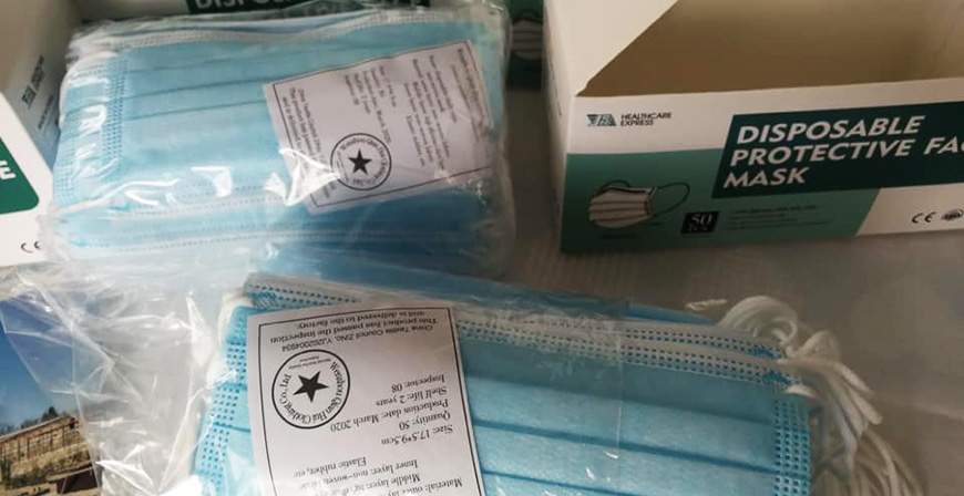 Campoo de Enmedio repartir mascarillas a todos los vecinos