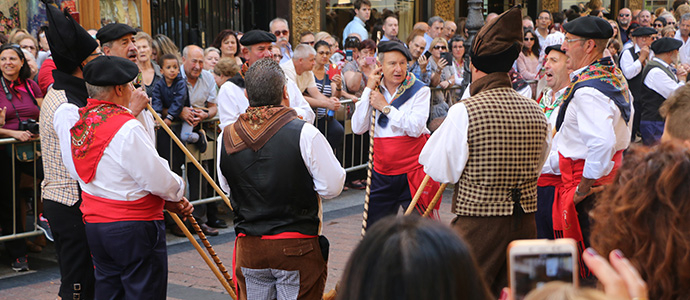 Campoo honr a la Virgen del Pilar