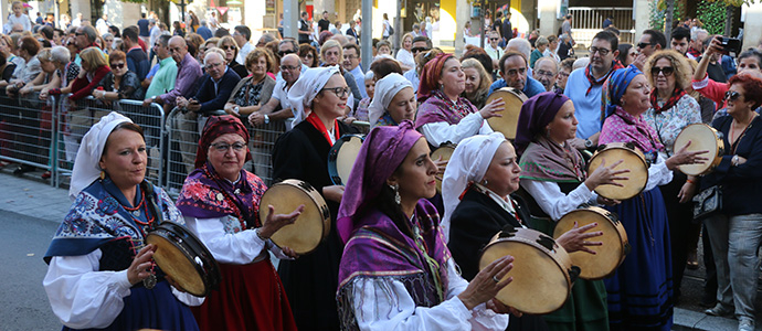 Campoo honr a la Virgen del Pilar