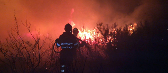 Campoo registra cinco incendios provocados este fin de semana