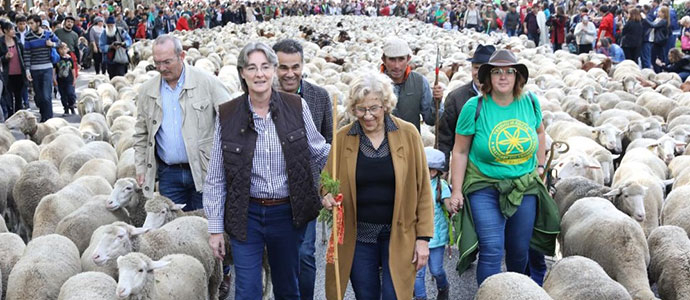 Campoo reivindica la trashumancia en Madrid