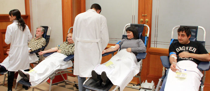 Campoo supera las 1.100 donaciones de sangre en 2014