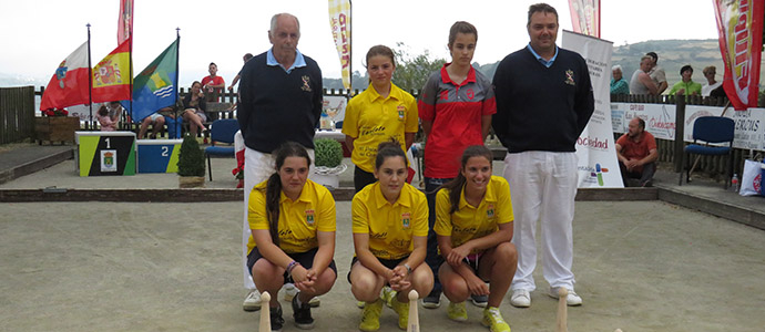 Campoo de Yuso, epicentro del Regional de bolos de la categora escolar femenina
