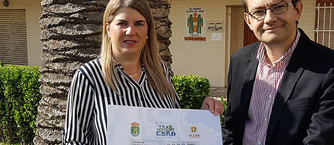 Campoo de Yuso entrega a Alcer la recaudacin del III Trail Pantano del Ebro