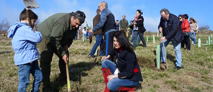 Campoo de Yuso homenajear a la Asociacin Bosques de Cantabria en el VII Da del rbol