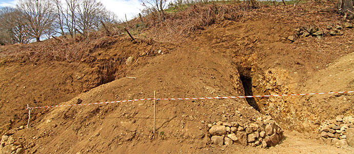 Campoo de Yuso pone en valor un refugio antiareo de la Guerra Civil 