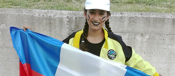 Una reinosana con estilo propio