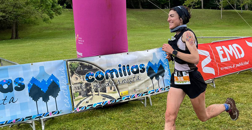 La campurriana Natalia Gonzlezgana la maratn de Los 10.000 del Soplao