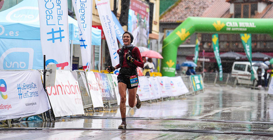 La campurriana Natalia Gonzlezgana la maratn de Los 10.000 del Soplao