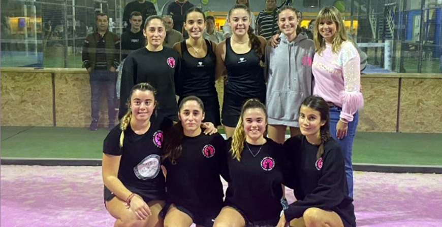 Las campurrianas Laura y Carmen Garca Manjn se proclaman campeonas de la Copa Cantabria con el Central Pdel de Soto de la Marina