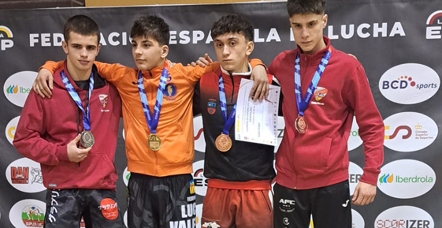 El campurriano lvaro Rodrguez se cuelga el bronce en el Campeonato de Espaa de Lucha Grappling